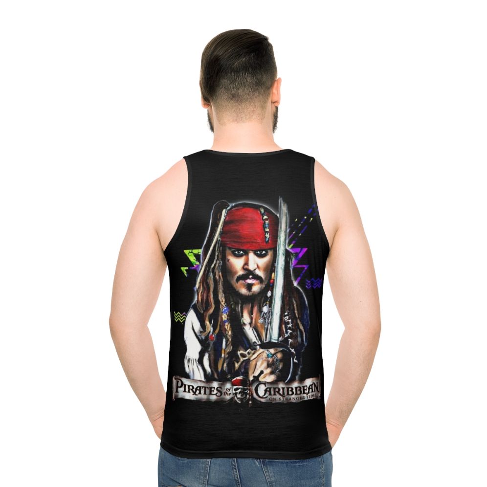 Captain Jack Sparrow Unisex Pirate Tank Top