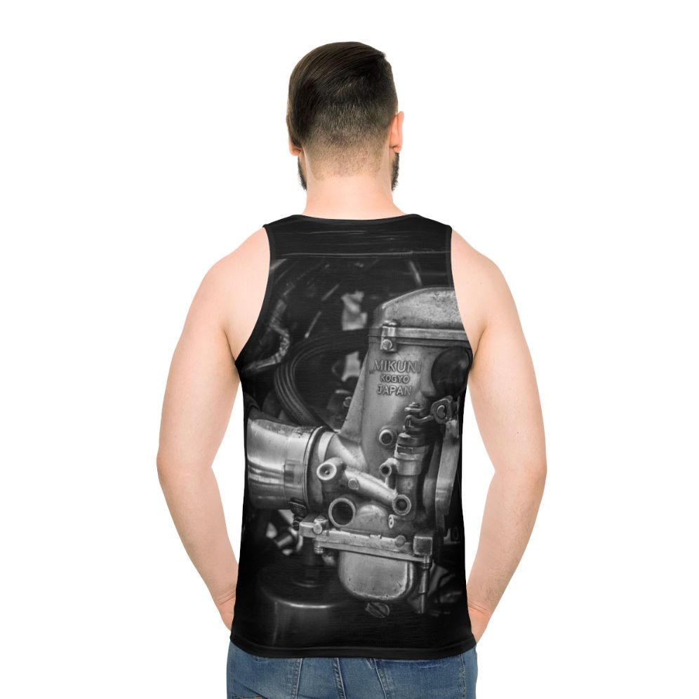 Carbs Are Good Unisex Motorcycle Tank Top