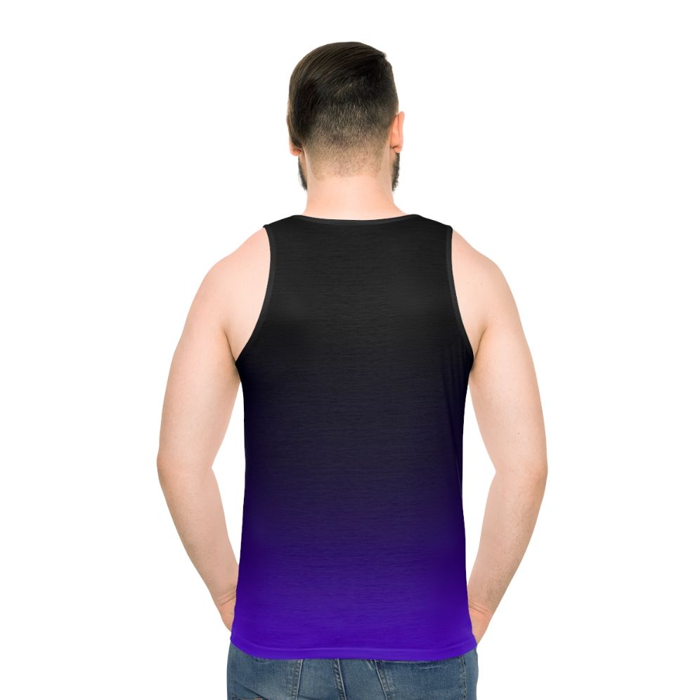 Celestial gradient unisex tank top