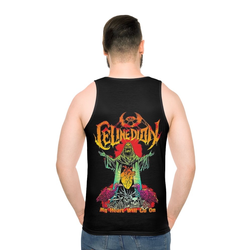Celine Dion Metal Unisex Tank Top