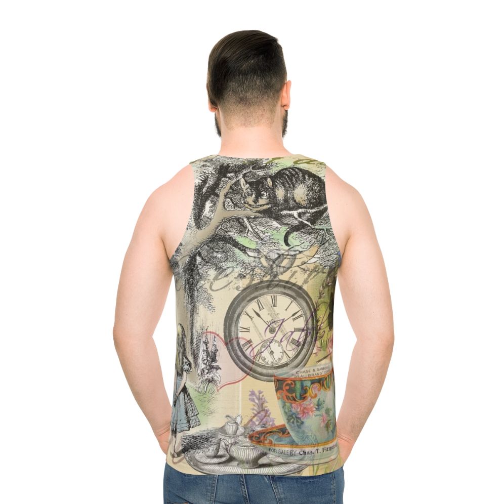 Cheshire Cat Alice in Wonderland Unisex Tank Top