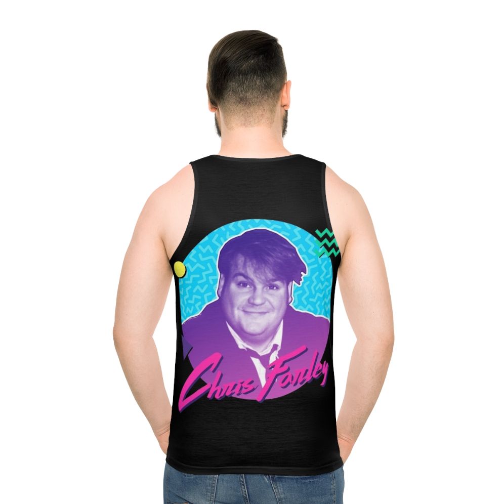 Chris Farley 90s Nostalgia Graphic Tank Top