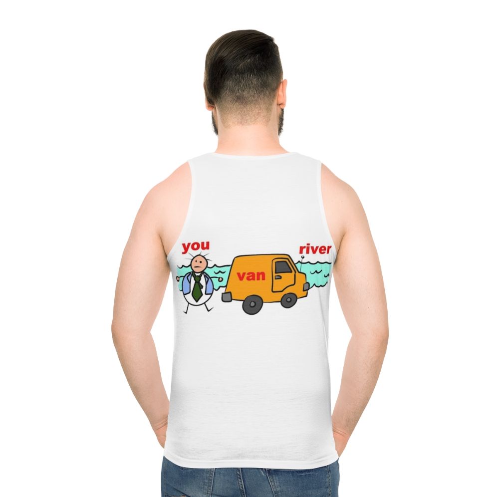 Chris Farley's "Van Down By The River" Unisex Tank Top