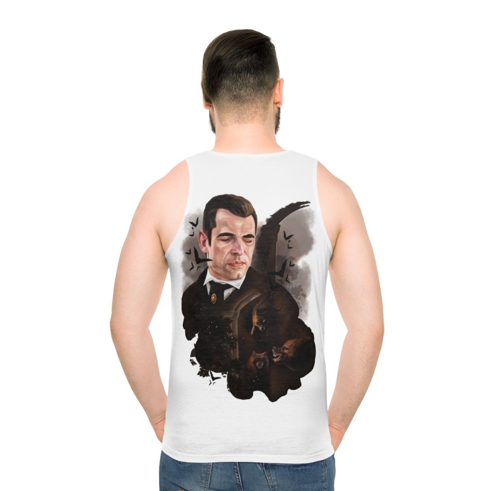 Claes Bang Dracula Painting Unisex Tank Top