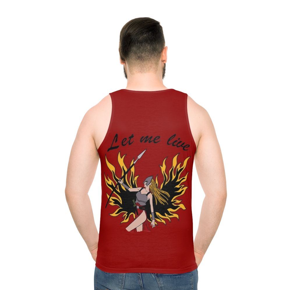 Claire Redfield "Let Me Live" Unisex Tank Top