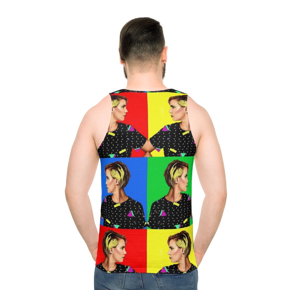 Claire Richards Pop Art Back To The Future Unisex Tank Top
