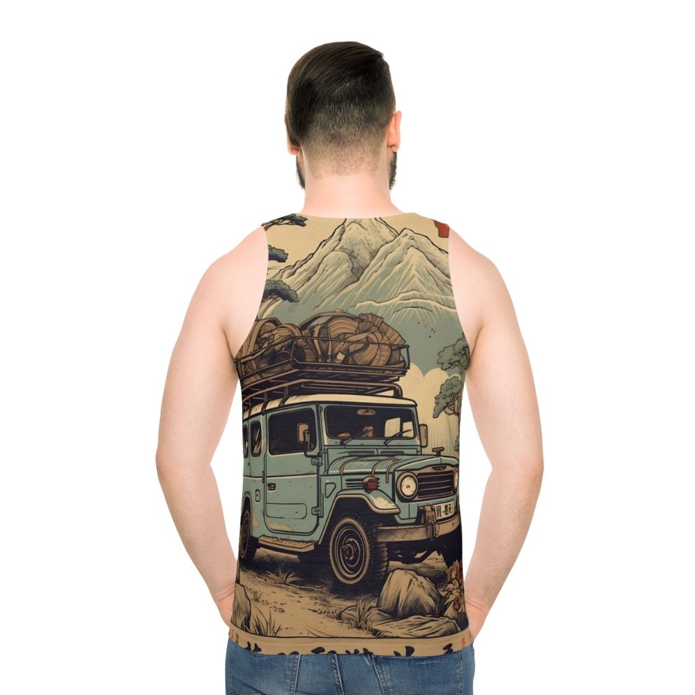 Classic Toyota Land Cruiser FJ 40 Retro Style Tank Top