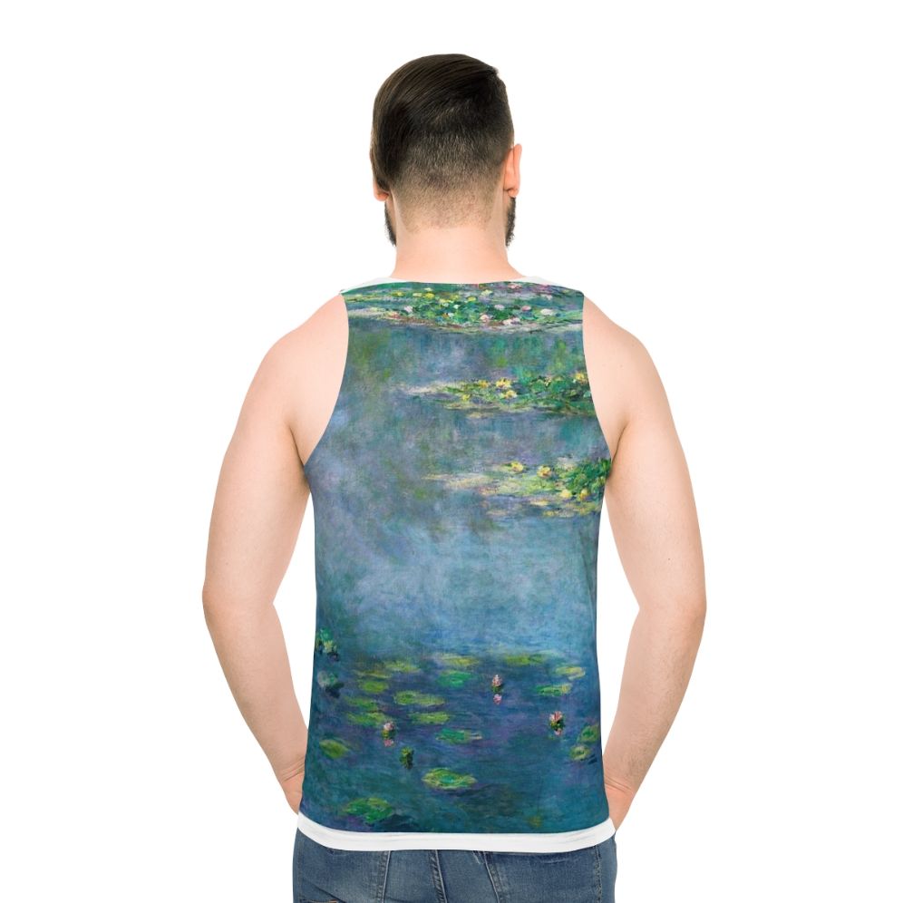 Unisex Tank Top Featuring Claude Monet's Water Lilies