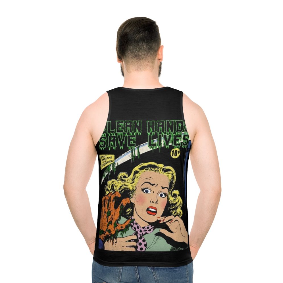 Clean Hands Save Lives Unisex Tank Top