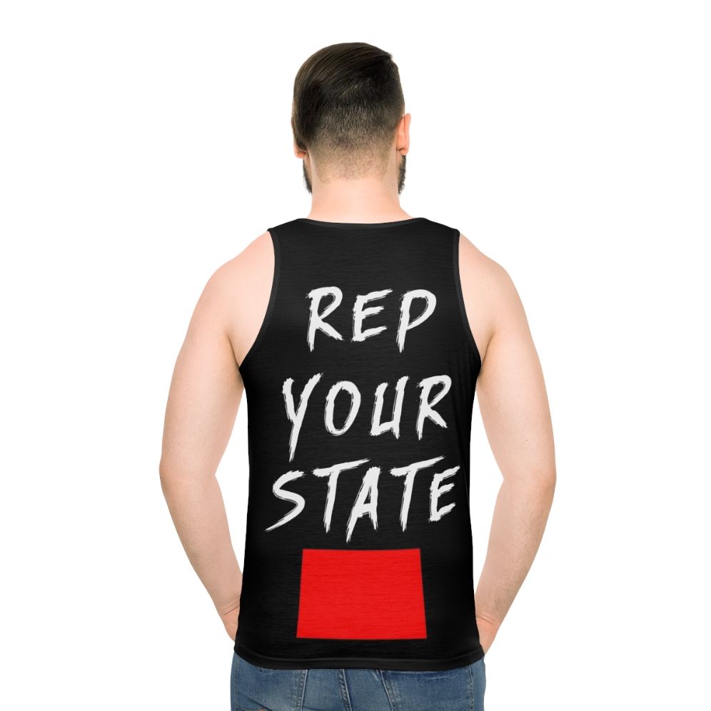 Colorado state unisex tank top