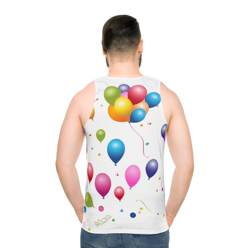 Colorful Fun Balloon Unisex Tank Top
