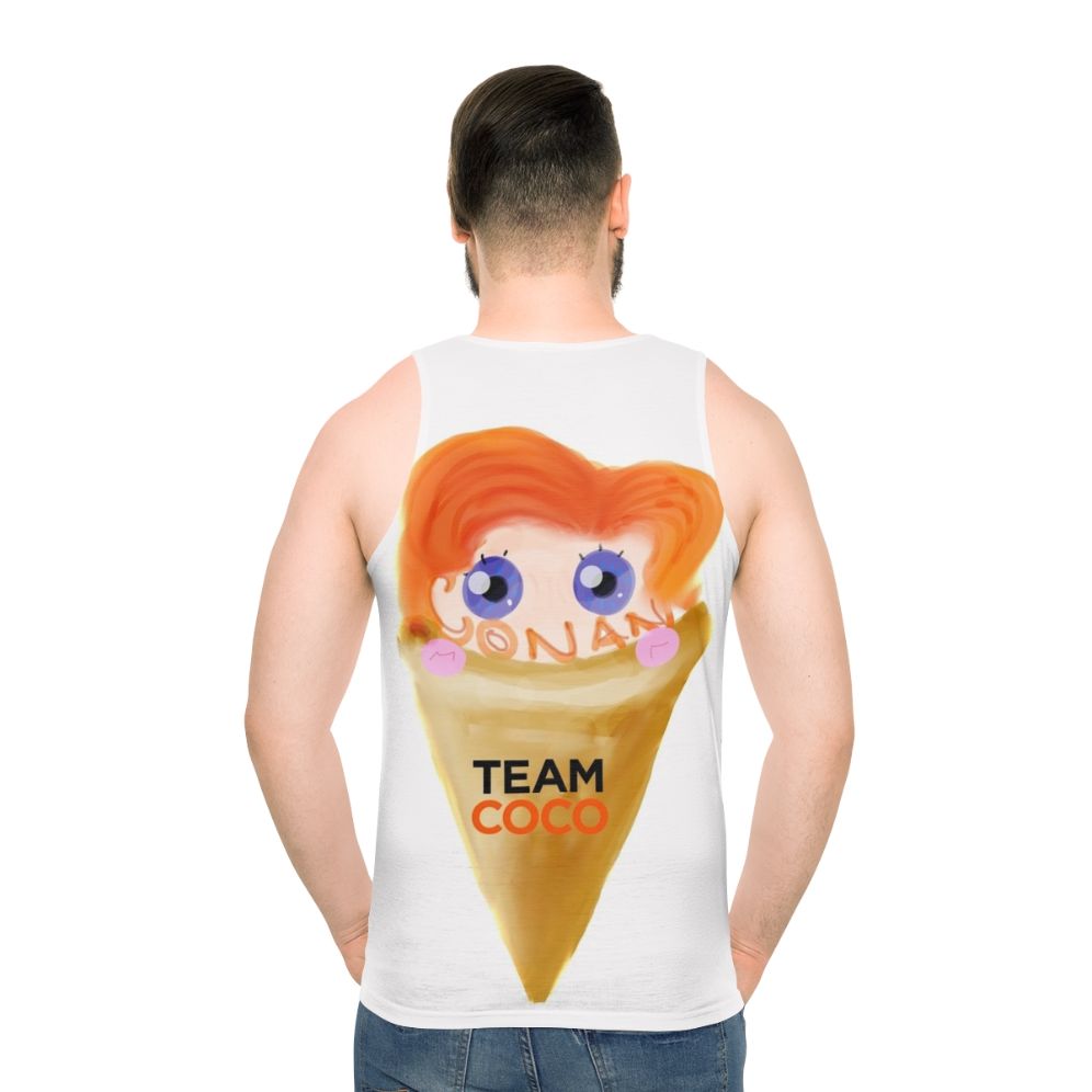 Conan Obrien Ice Cream Unisex Tank Top
