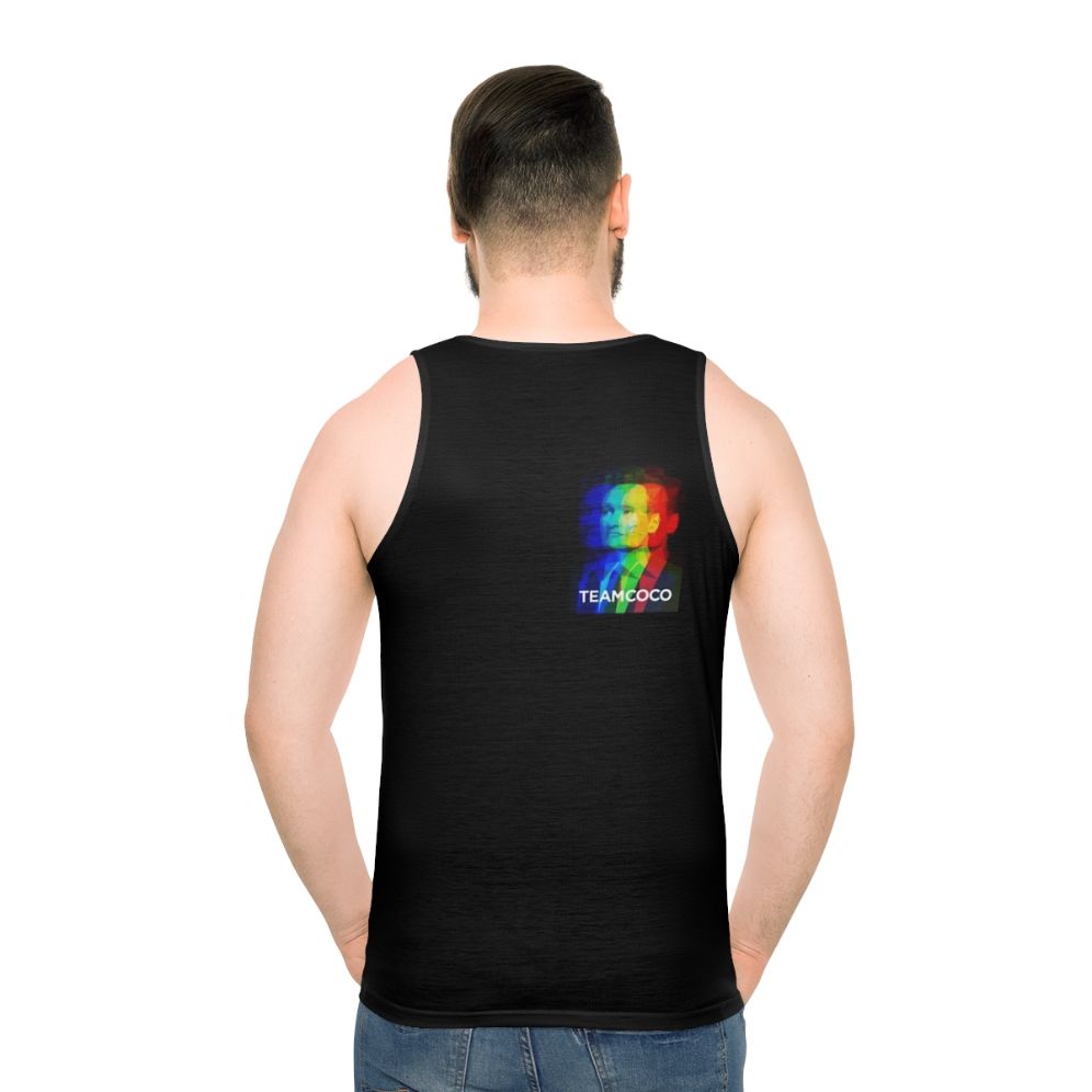 Conan O'Brien Team Coco Rainbow Pride Unisex Tank Top