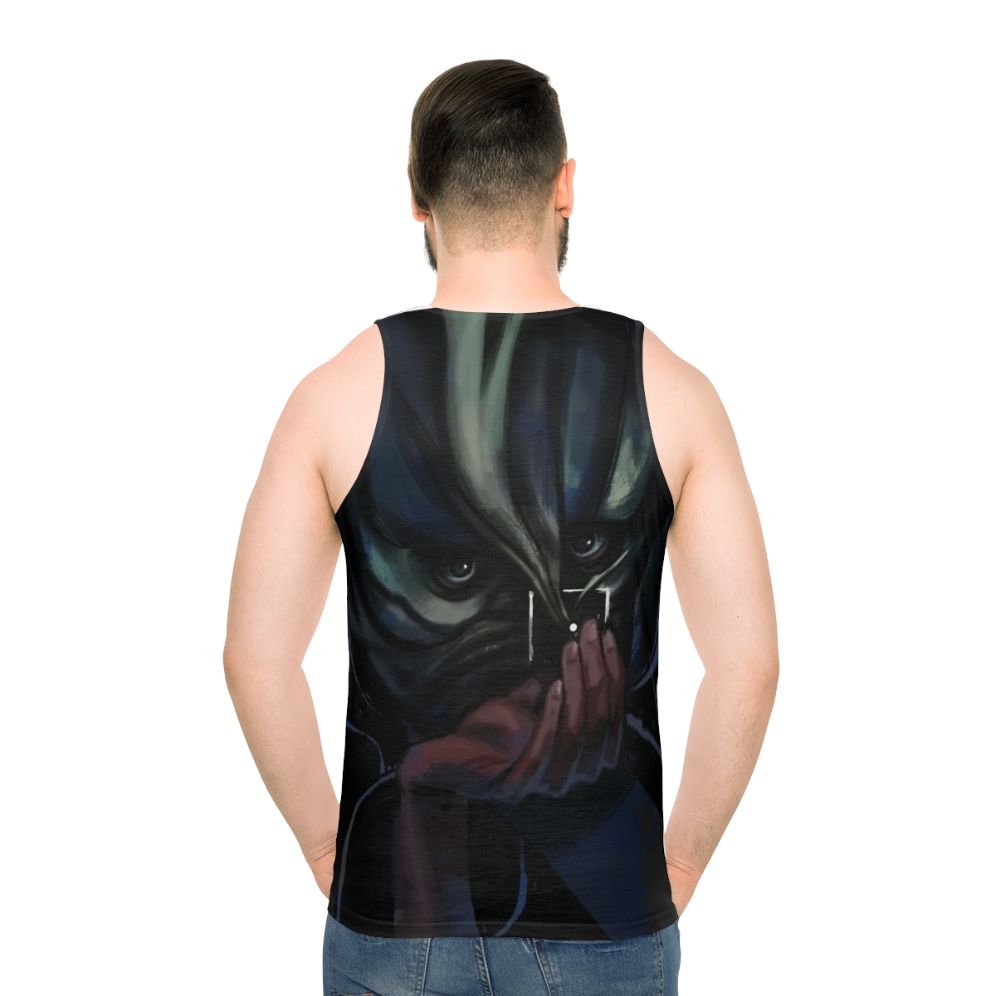 Conceptual retro disco unisex tank top
