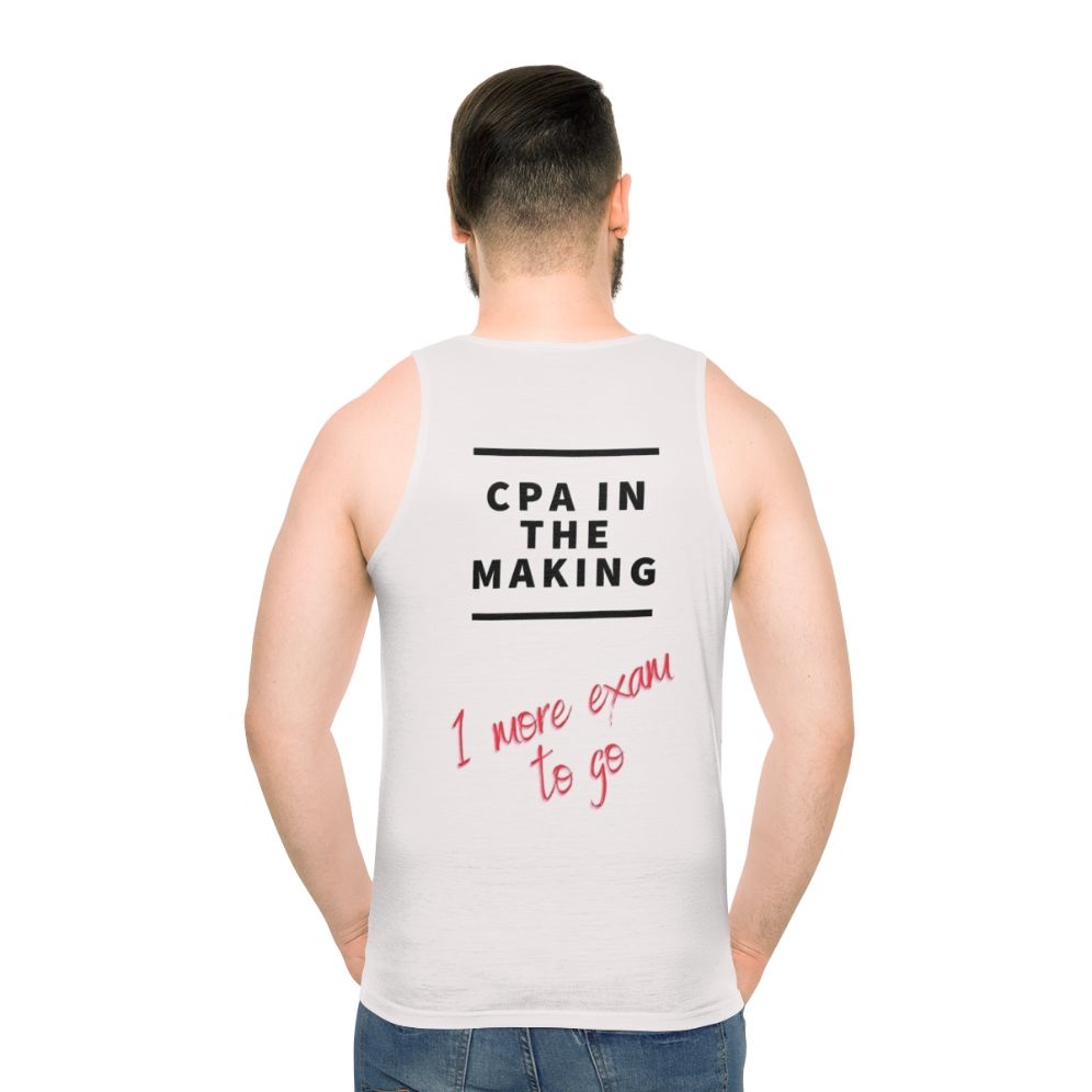 Unisex tank top for certified public accountants