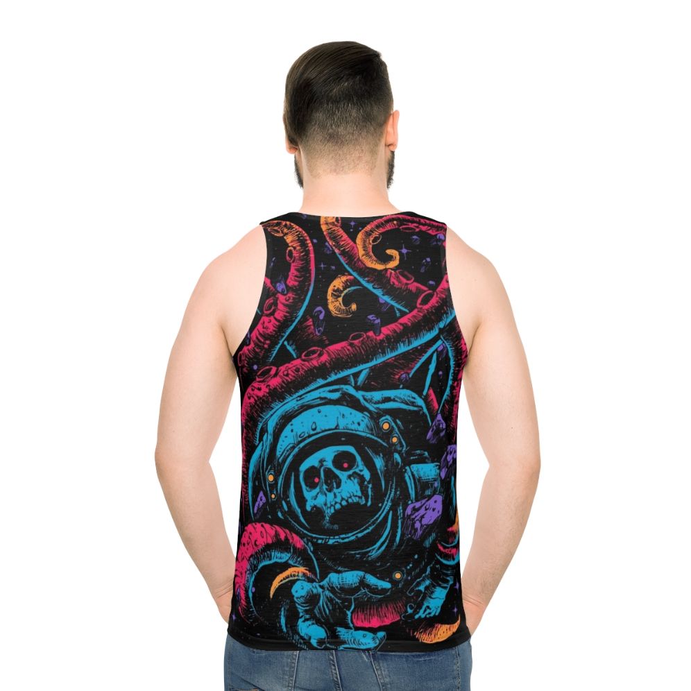 Creepy and eerie unisex tank top