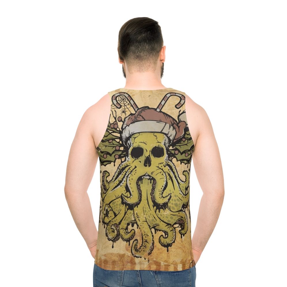 Cthulhu Christmas unisex tank top