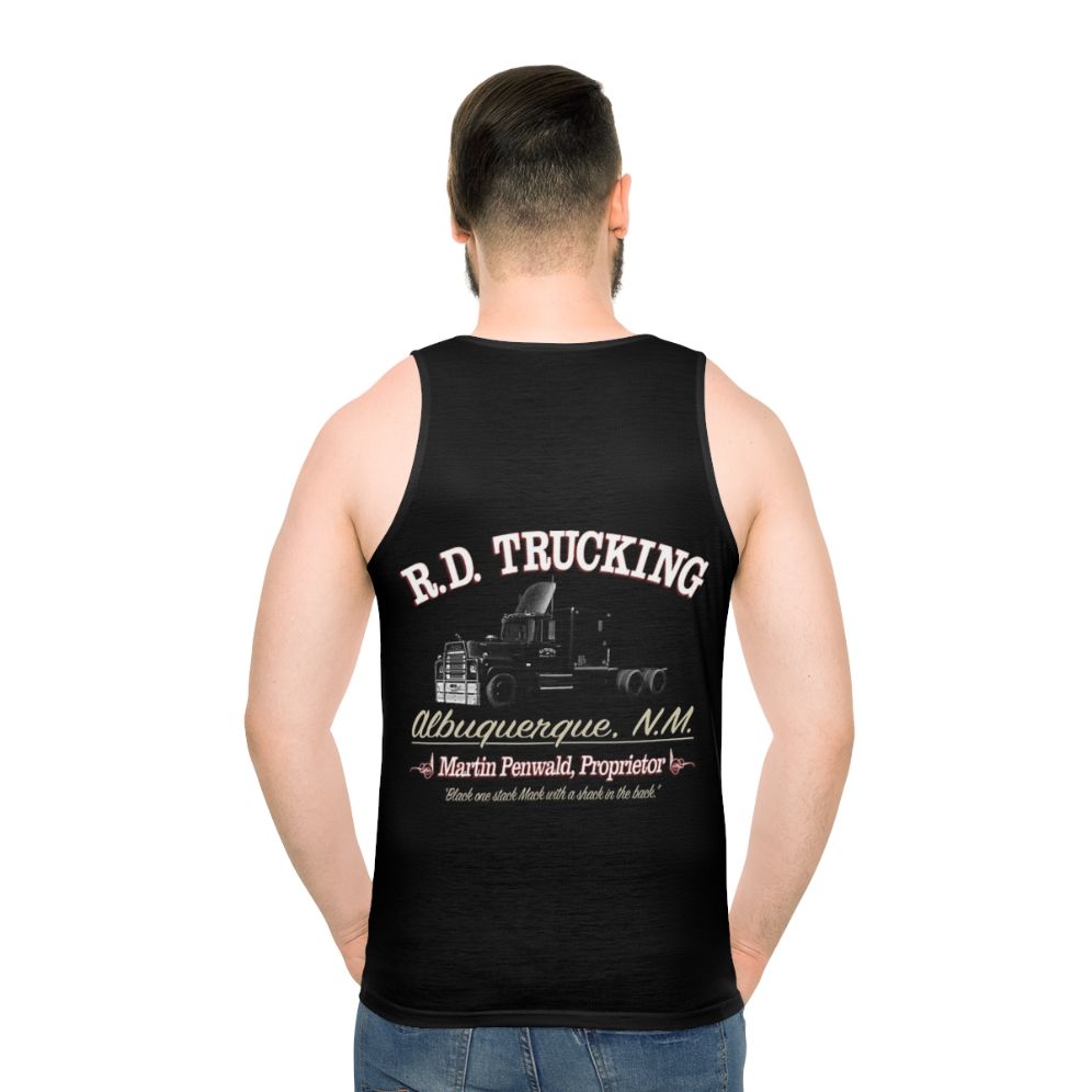 Custom unisex trucker tank top