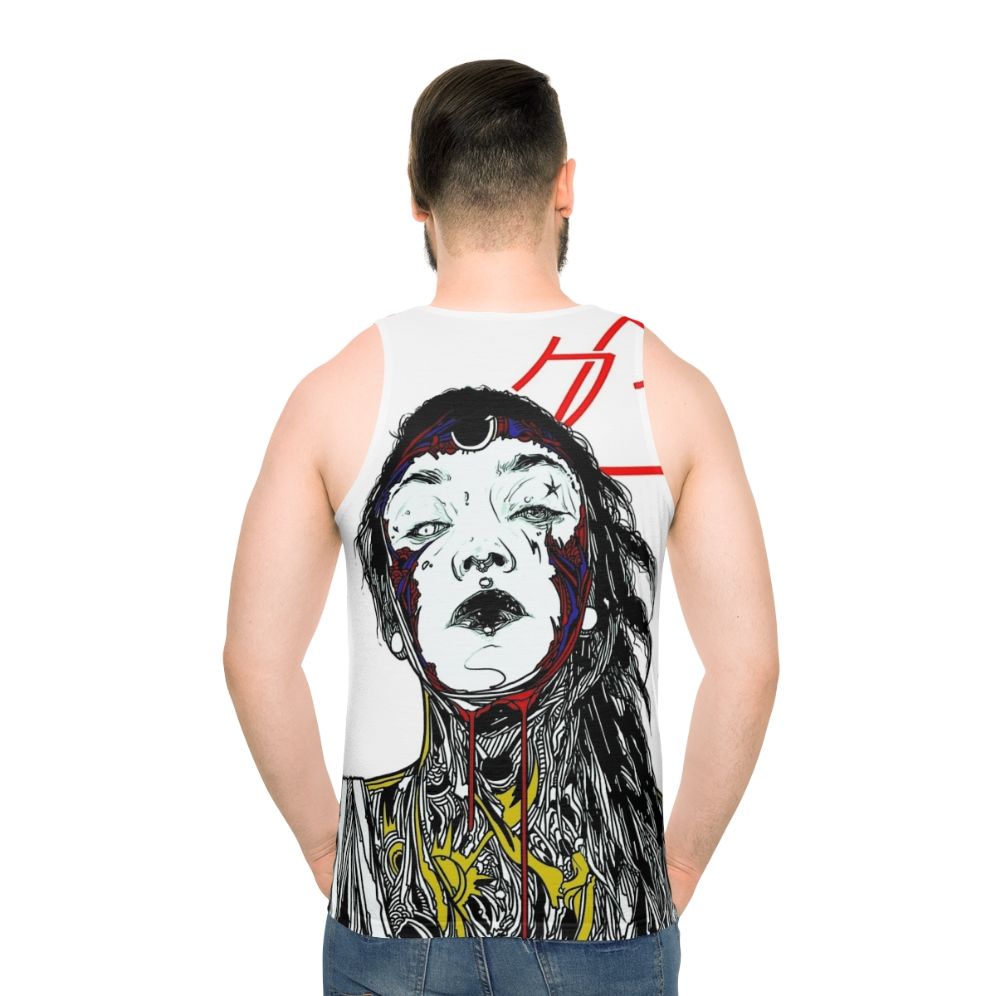 Cyberpunk Cyborg Aesthetic Unisex Tank Top
