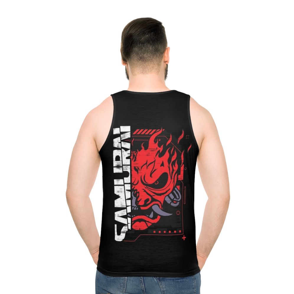 Cyberpunk Samurai Rock Band Unisex Tank Top