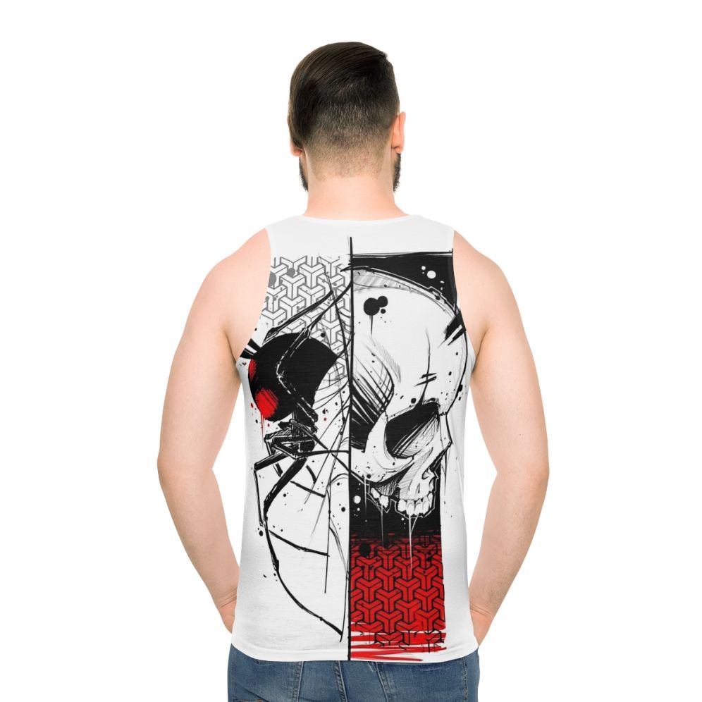 Cyberpunk urban gothic fashion unisex tank top