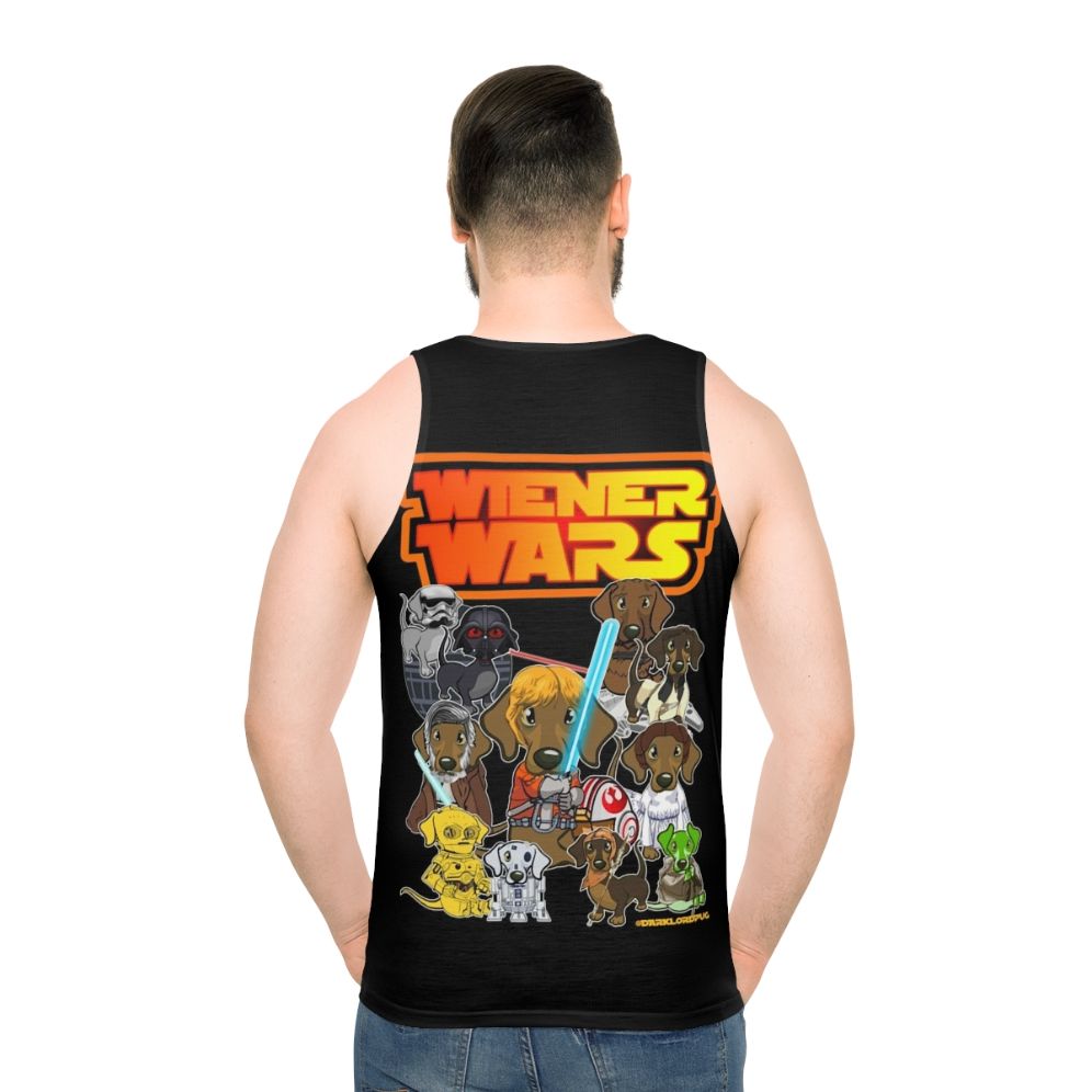 Dachshund "Wiener Dog Wars" Unisex Tank Top