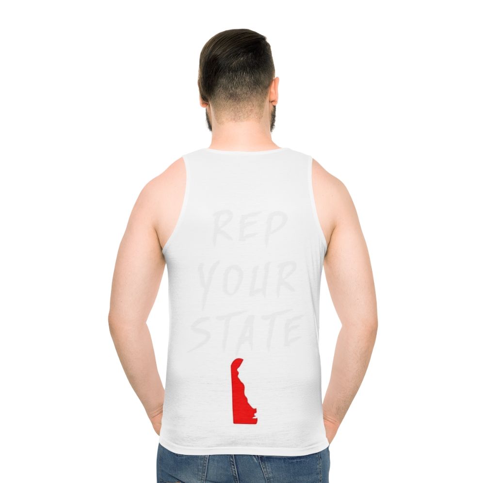 Delaware state pride unisex tank top