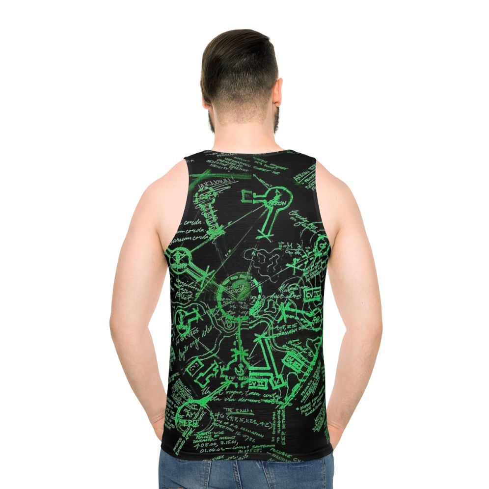 Dharma Stations Unisex Tank Top with Lost TV Show Design