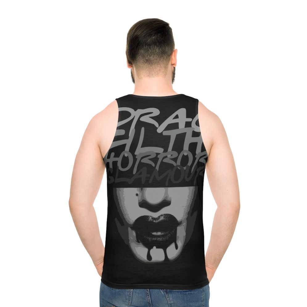 Drag Queen Horror Glamour Unisex Tank Top