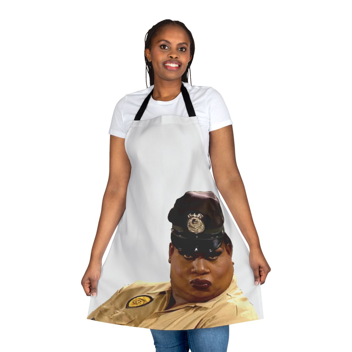 Latrice Royale inspired apron with "Get Those Nuts Away From My Face" catchphrase