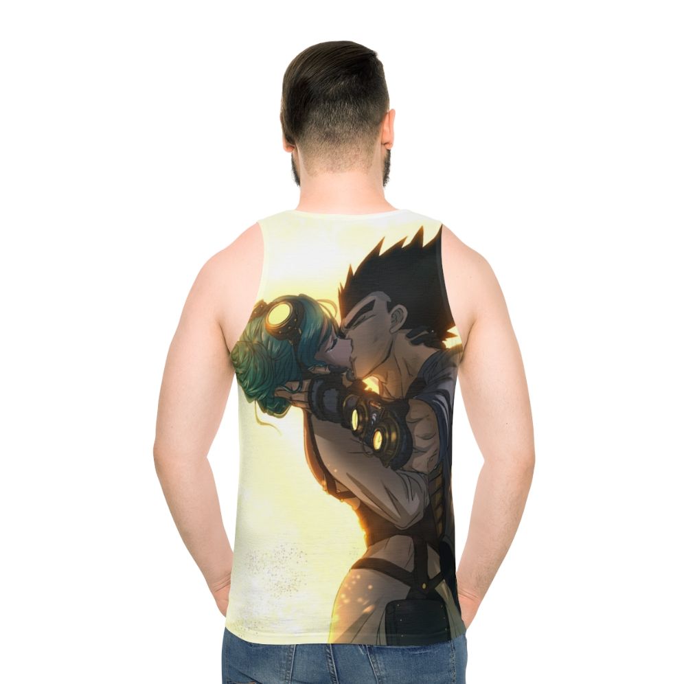 Dragon Ball Z Vegeta and Bulma Unisex Tank Top