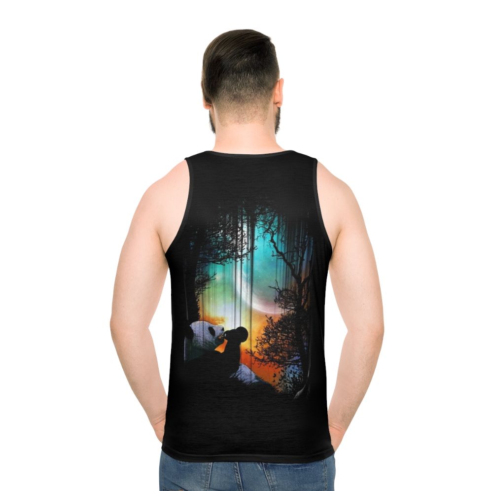 Drunken Panda Unisex Tank Top