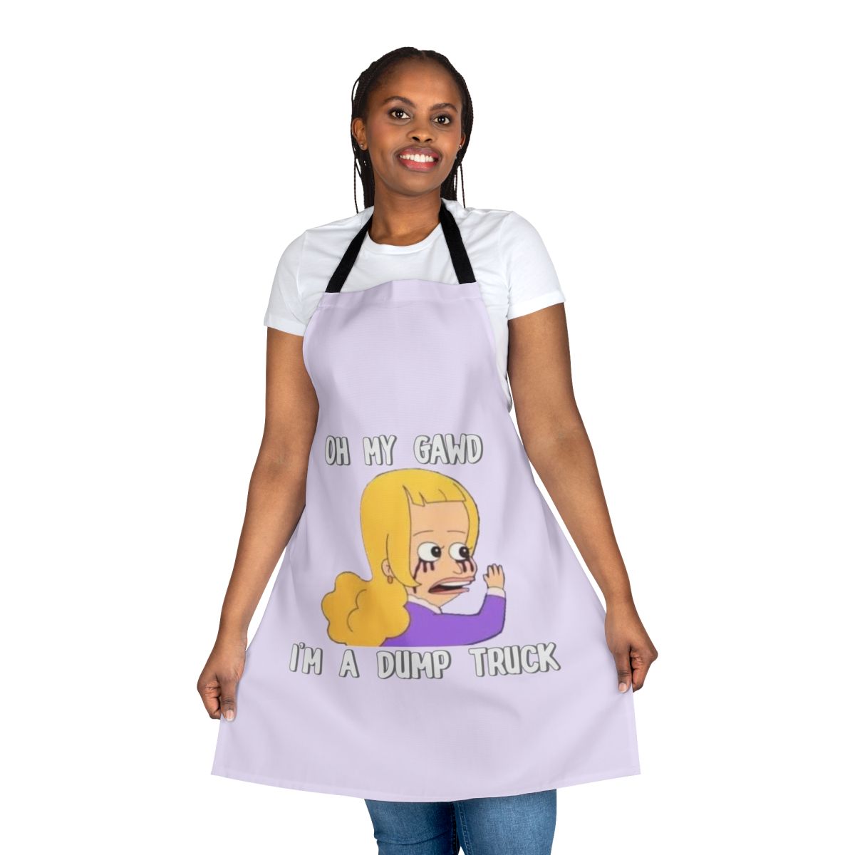 Dump Truck Inspired Apron with Lola from Big Mouth Design
