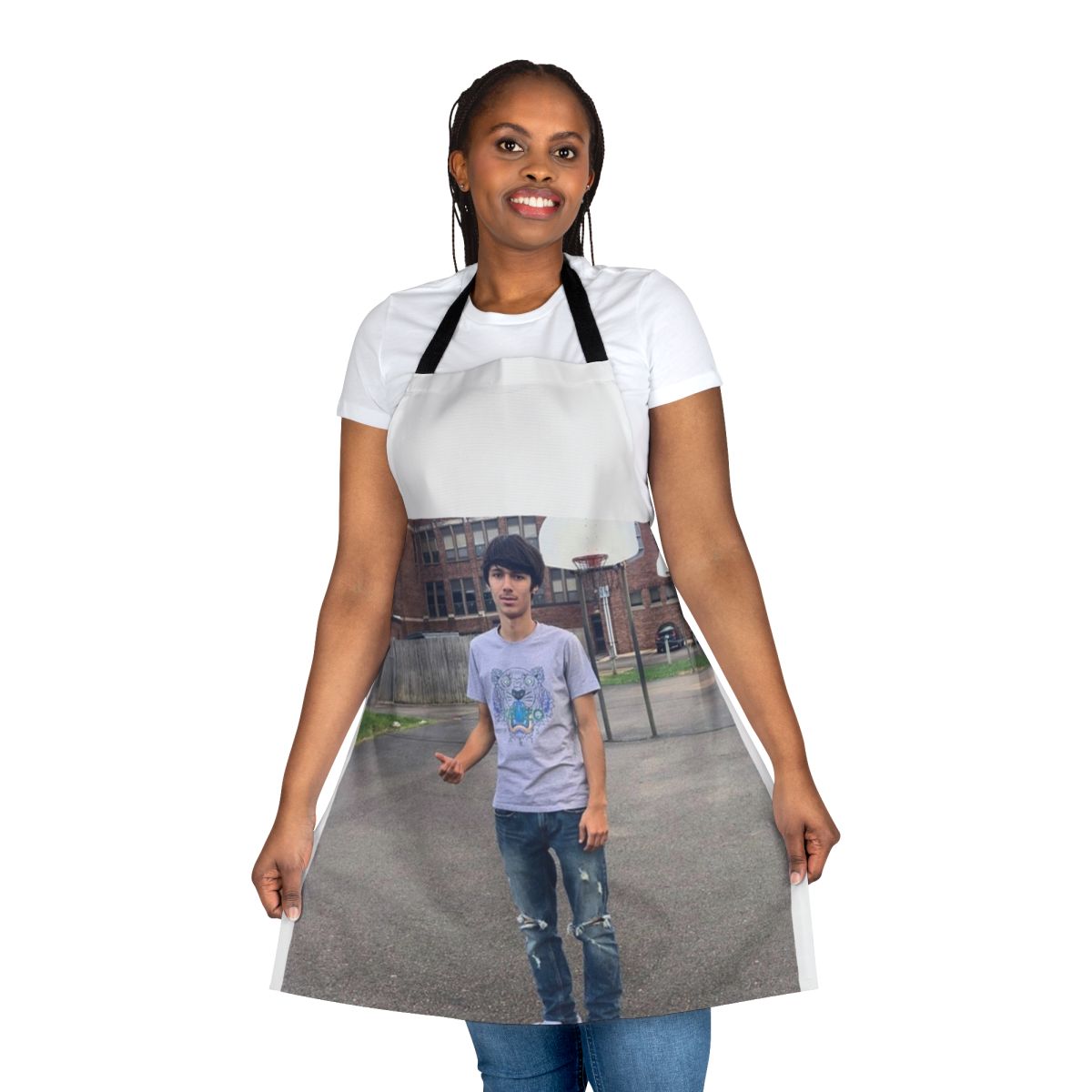 A colorful and protective babytron apron for toddlers and kids