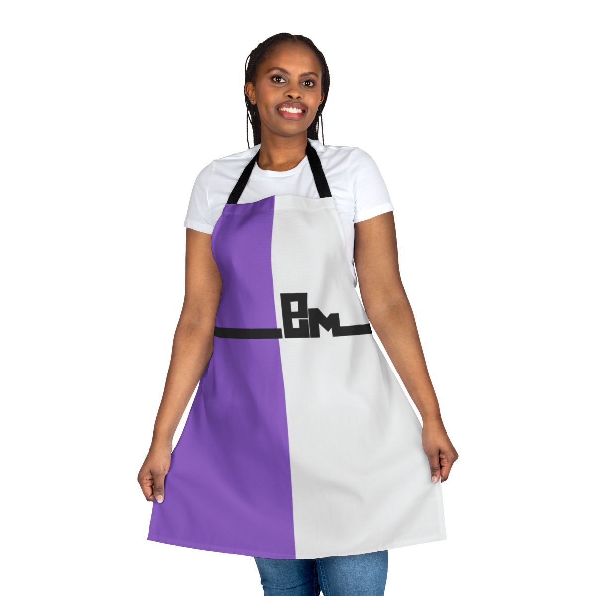 Elongated Man-themed ductile detective apron with stretch logo design