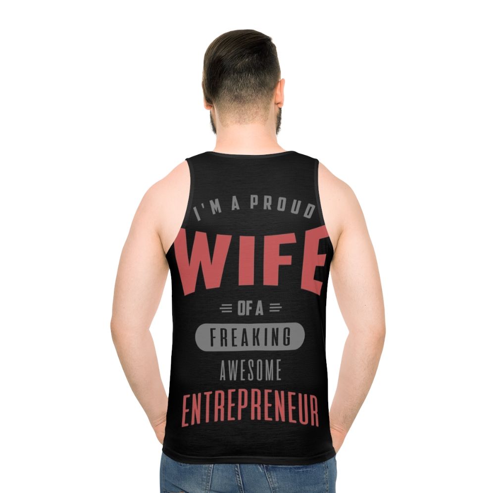 Entrepreneur Unisex Tank Top with Motivational and Inspirational Design