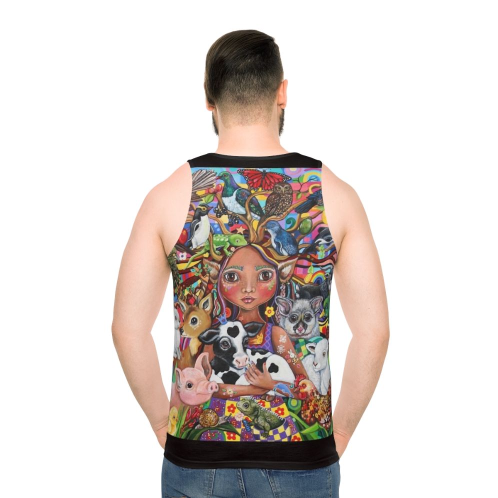 Ethical animal rights vegan vegetarian tank top