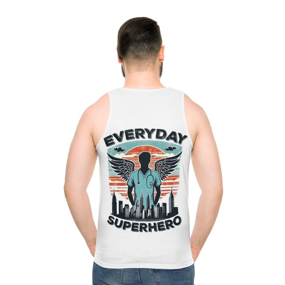 Everyday Superhero Male Nurse Unisex Tank Top