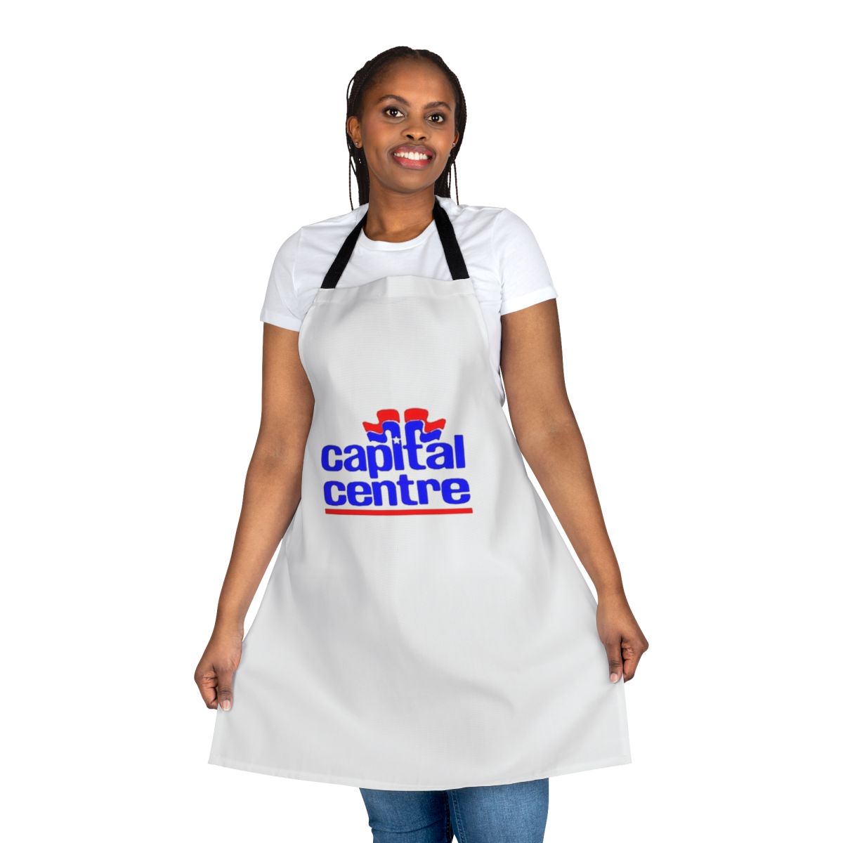 Capital Center Apron featuring the Washington Capitals hockey team logo