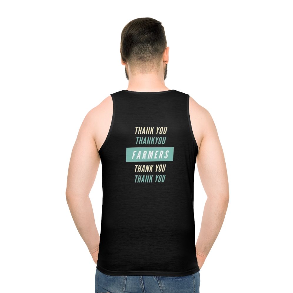 Farmer appreciation unisex tank top