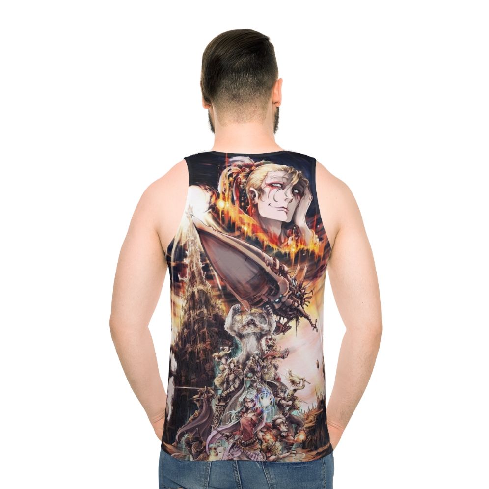 Final Fantasy Unisex Cloud and Tifa Tank Top
