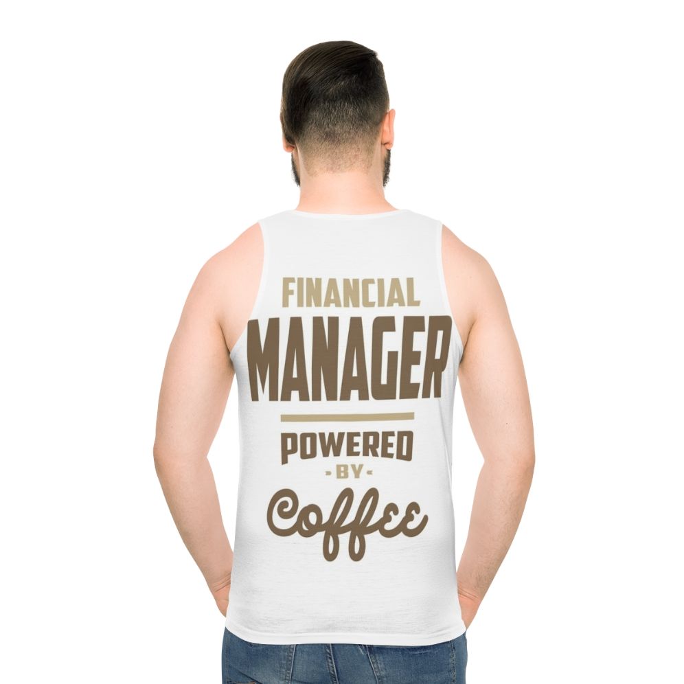 Financial manager unisex tank top