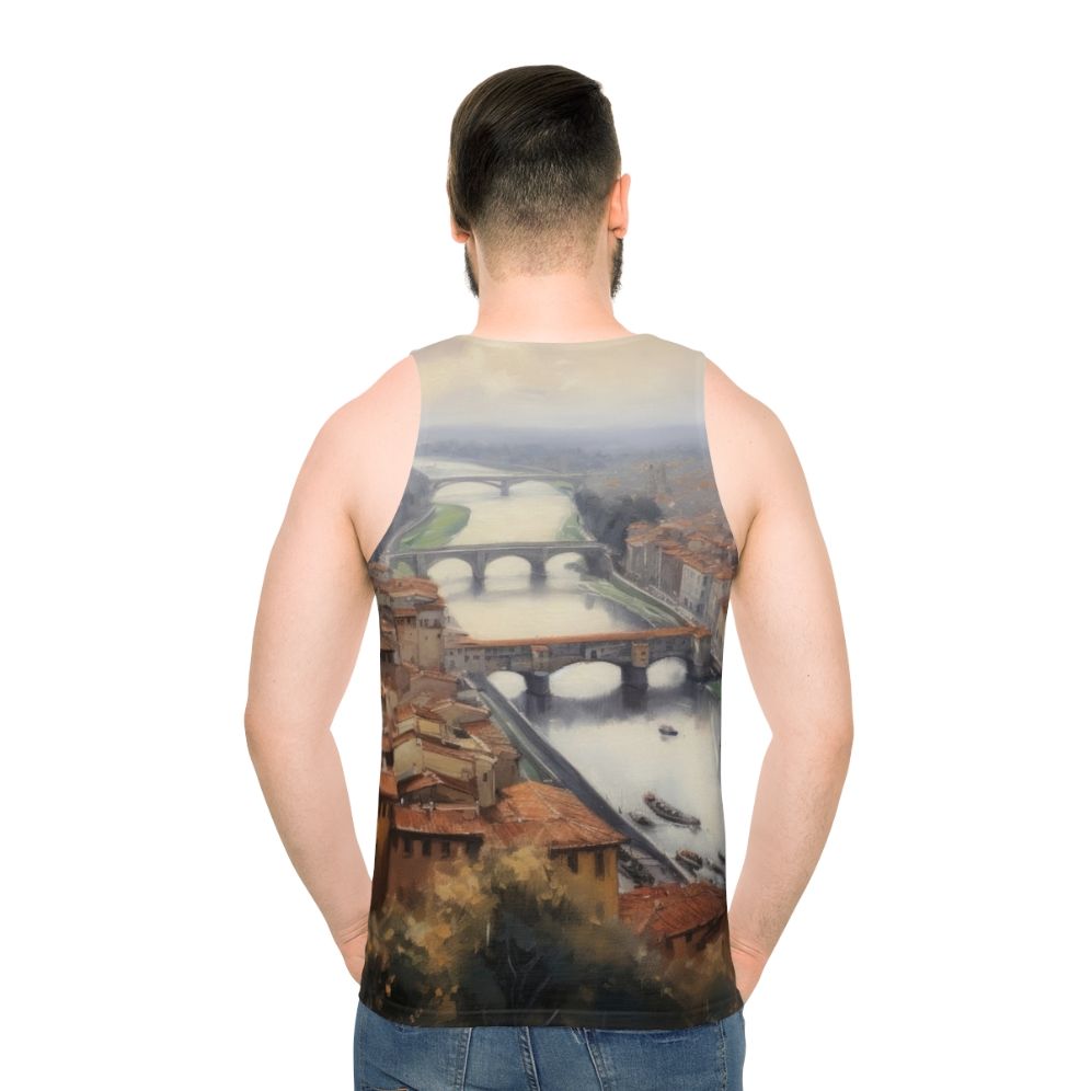 Florence Italy Cathedral Landscape Unisex Tank Top