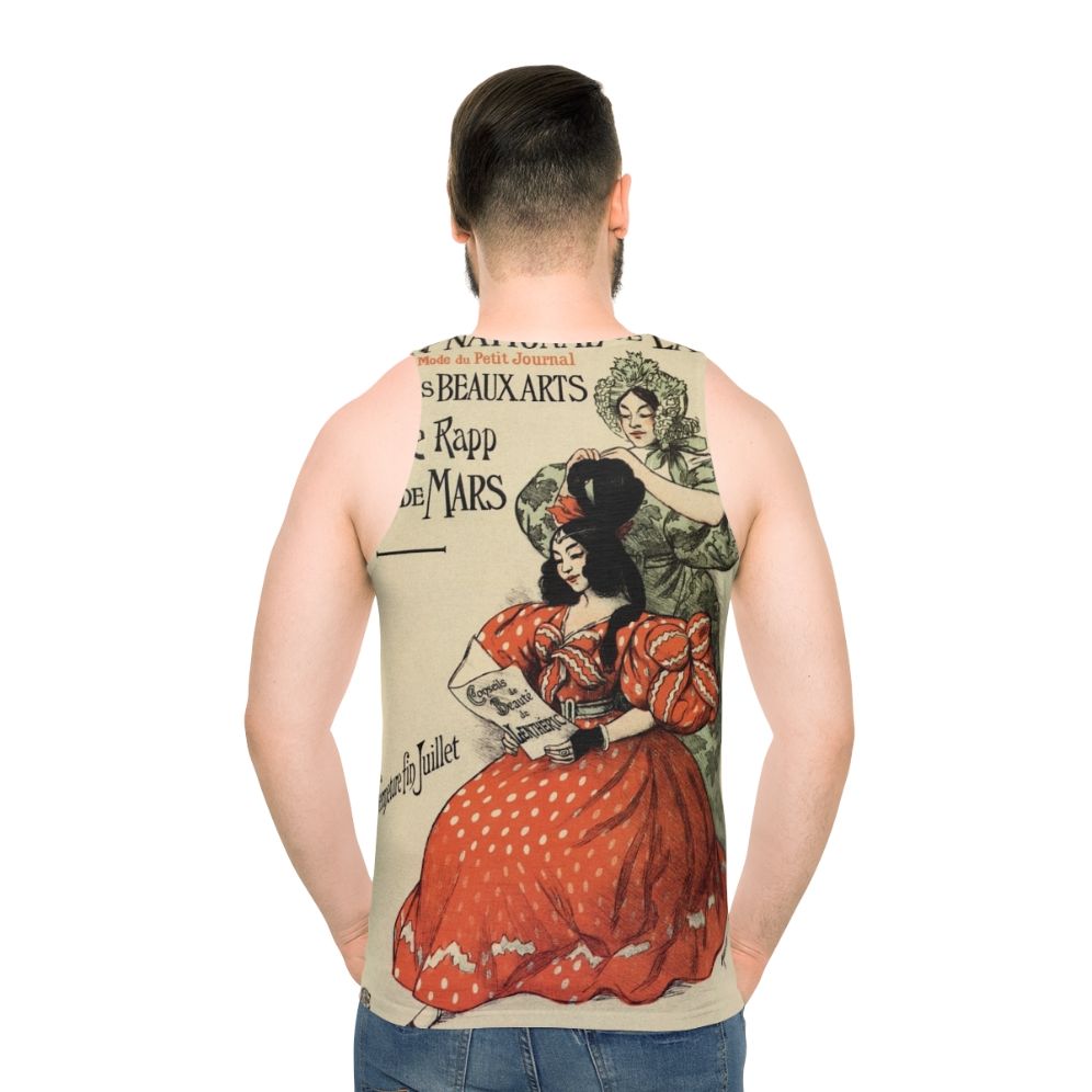 Parisian Belle Epoque Inspired Unisex Tank Top