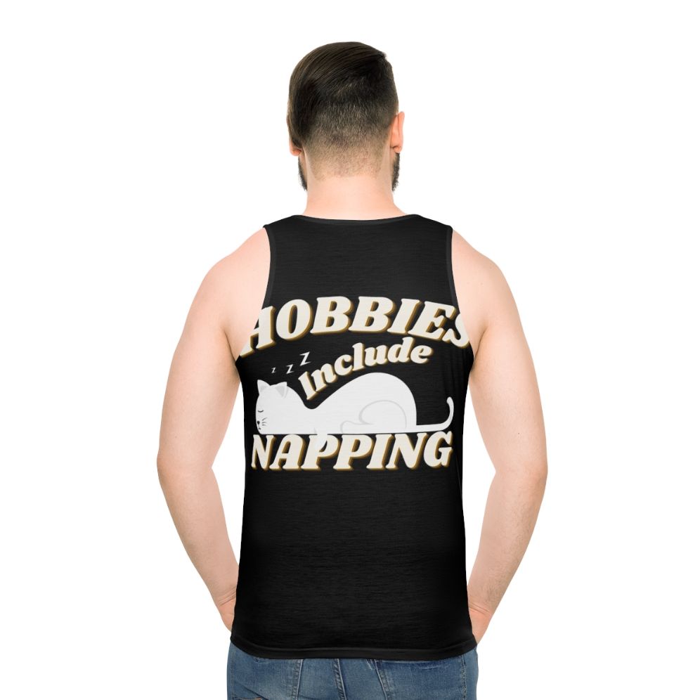 Funny napping hobbies unisex tank top