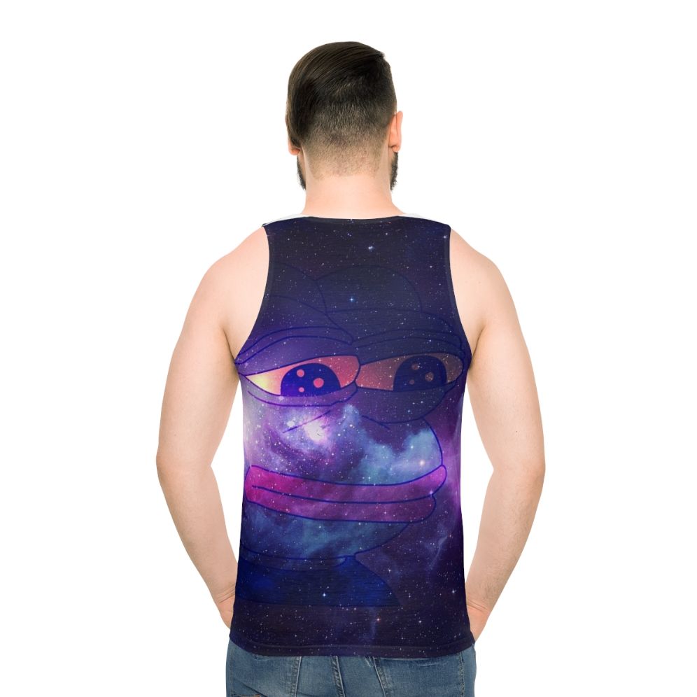 Galaxy Pepe the Frog Unisex Tank Top