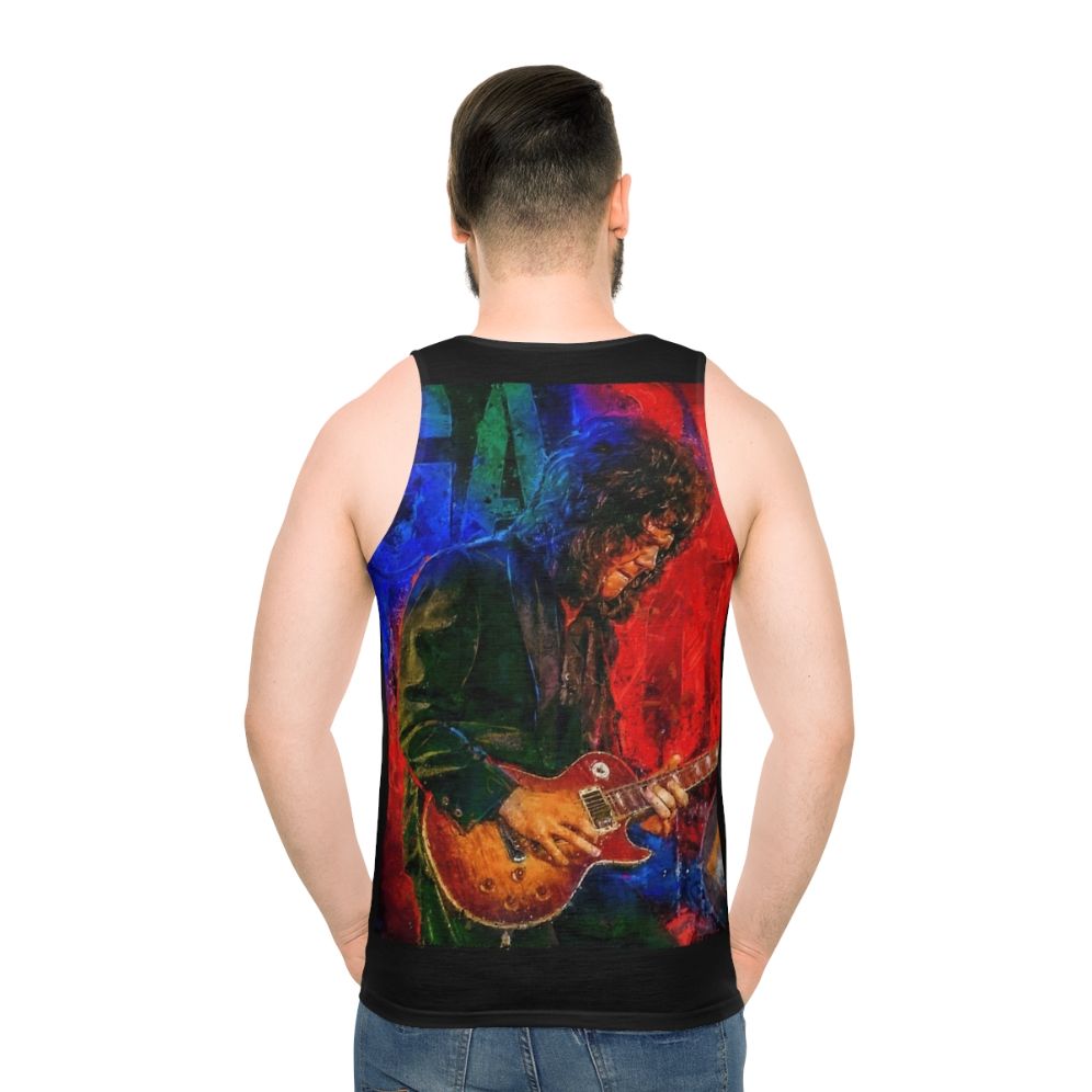 Gary Moore Tribute Portrait Art Unisex Tank Top