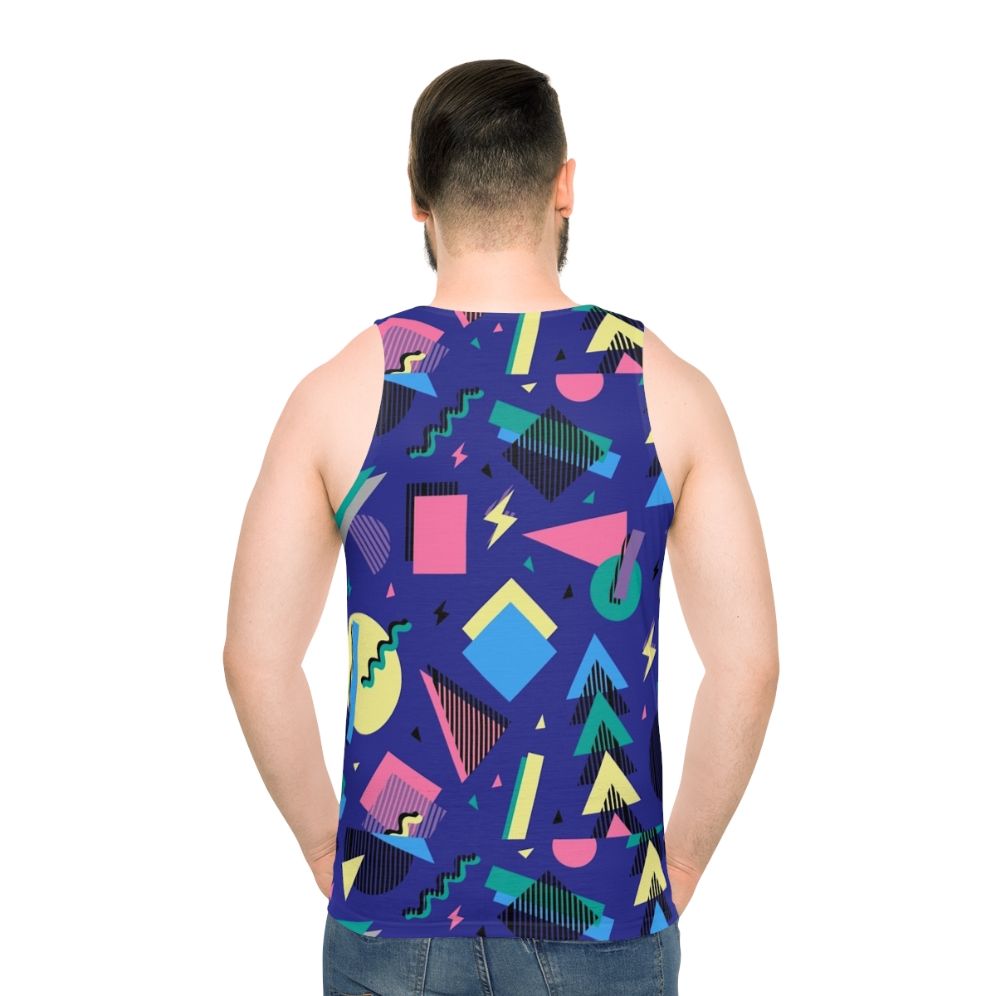 Geometric 90s Unisex Tank Top
