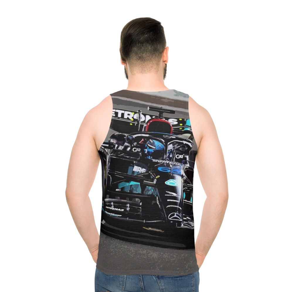George Russell Formula 1 Racing Unisex Tank Top