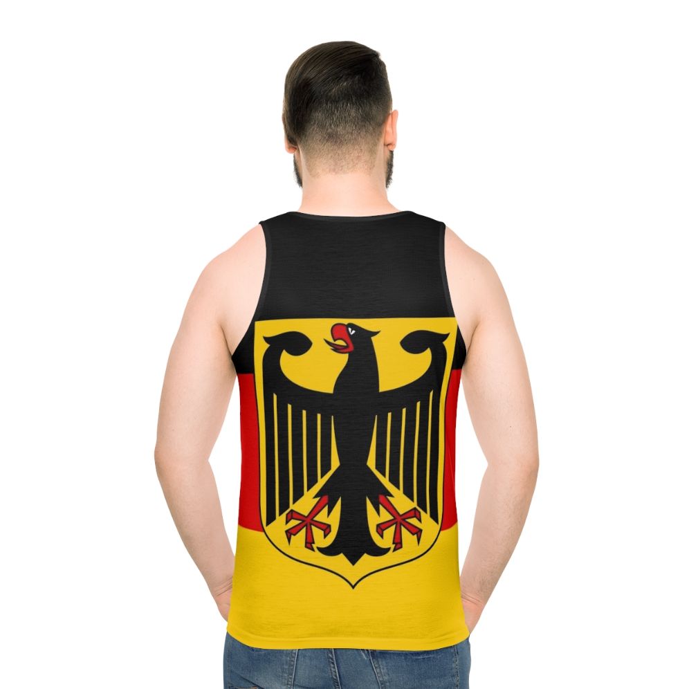 Bundesrepublik Deutschland Unisex Tank Top with German Flag and Bundesadler